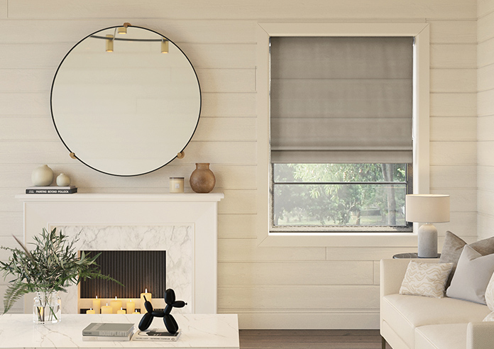 Ultra Luxe Velvet, Hare - Roman Blind - Image 3